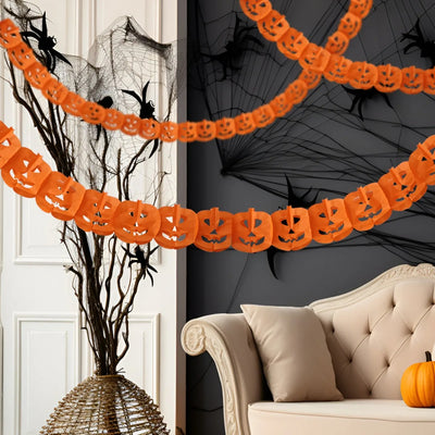 Papierowe dekoracje dynia 3D