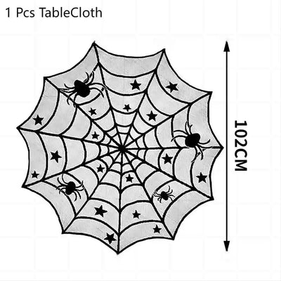 Czarna koronka dekoracyjna