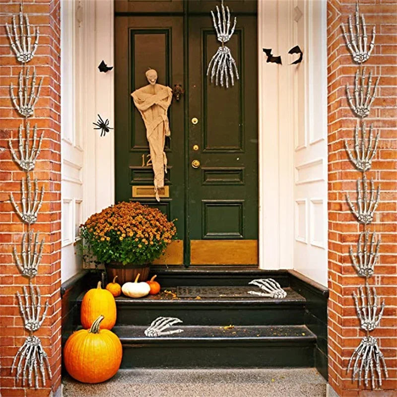 1–6 par realistyczne dłonie szkieletu