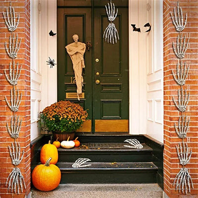 1–6 par realistyczne dłonie szkieletu