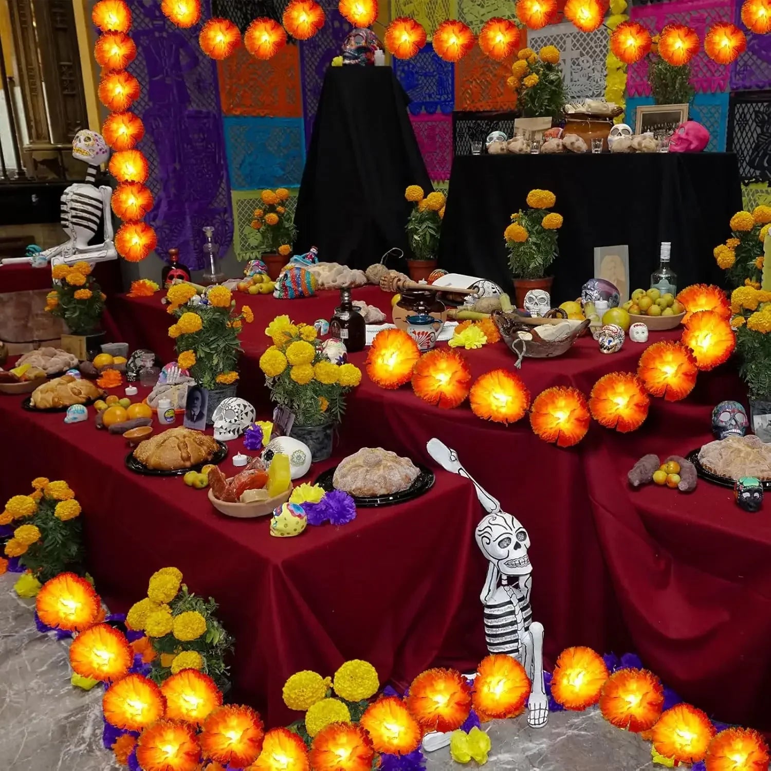 Marigold – dekoracje kwiatowe na Día de los Muertos