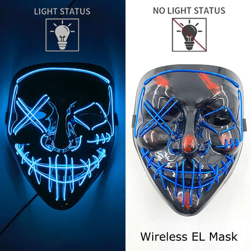 Neonowa maska LED (Purge)