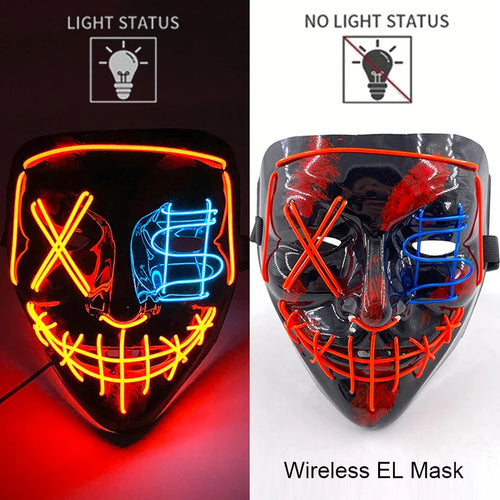 Neonowa maska LED (Purge)