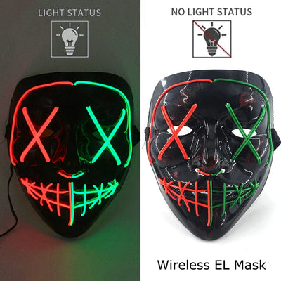 Neonowa maska LED (Purge)