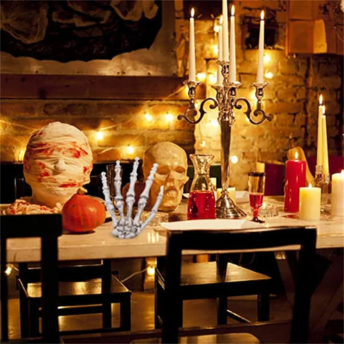 1–6 par realistyczne dłonie szkieletu