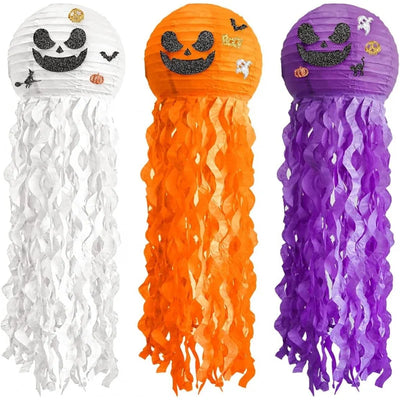 Lampiony dynia, duch – dekoracja