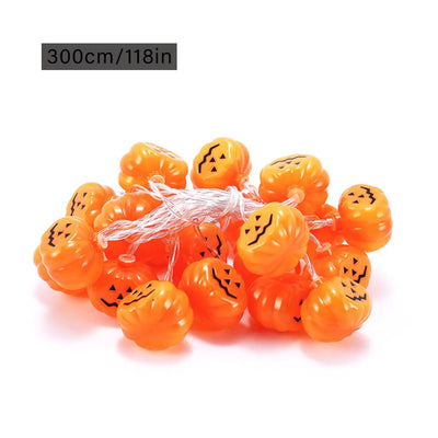 Lampki sznurkowe dynie LED 3–4,5 m