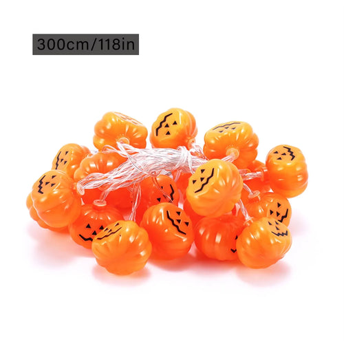 Lampki sznurkowe dynie LED 3–4,5 m