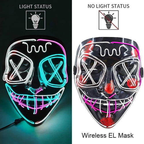 Neonowa maska LED (Purge)