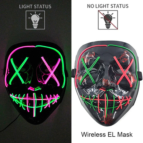 Neonowa maska LED (Purge)