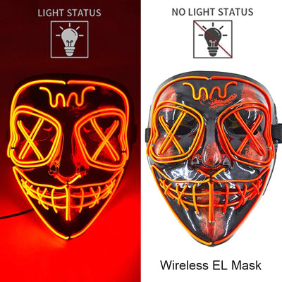Neonowa maska LED (Purge)