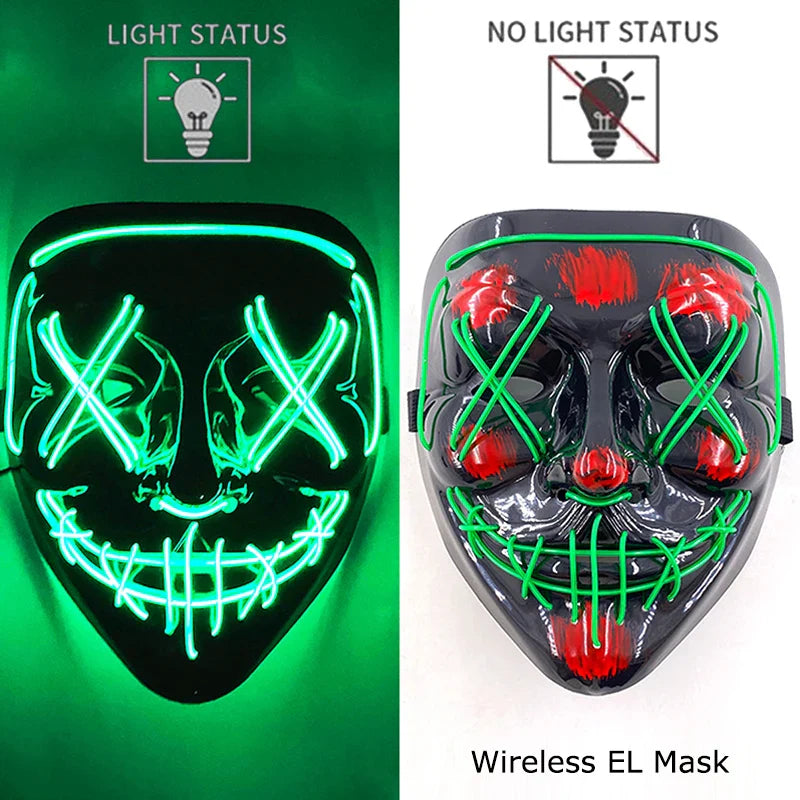 Neonowa maska LED (Purge)
