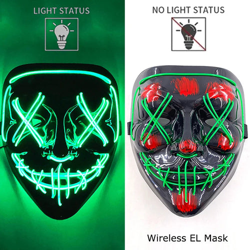 Neonowa maska LED (Purge)